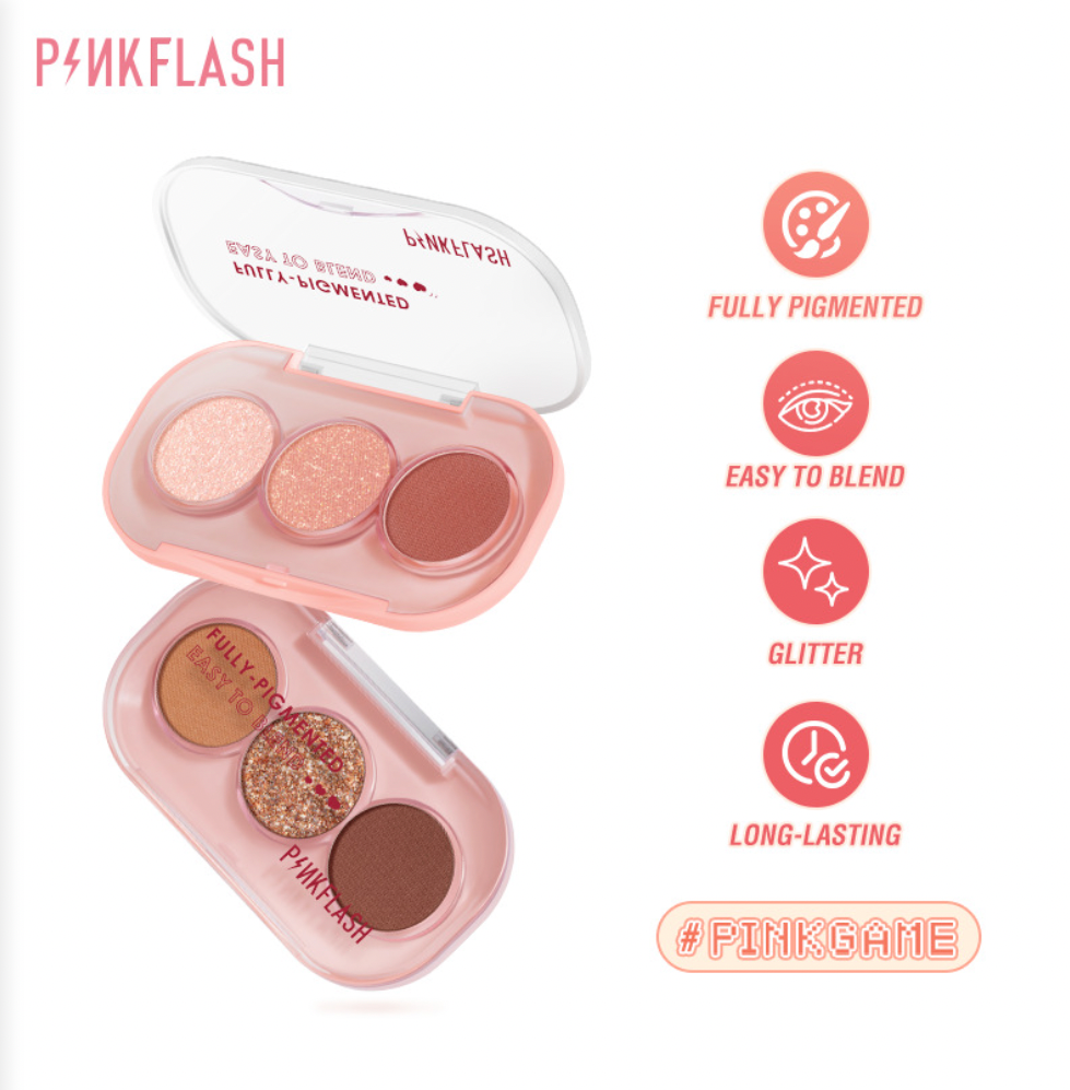 PINKFLASH - Pinkgame Eyeshadow - 11 Colors