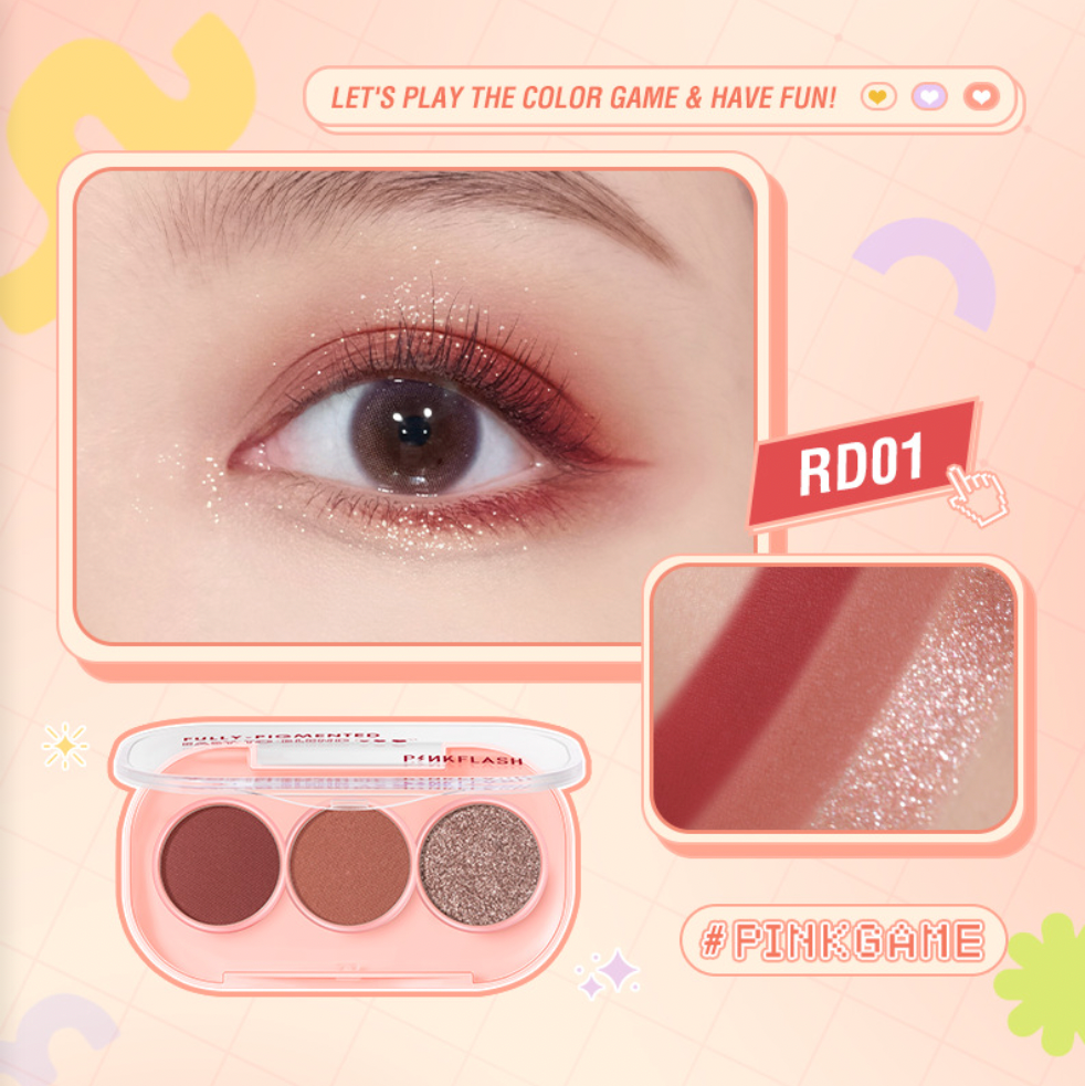 PINKFLASH - Pinkgame Eyeshadow - 11 Colors