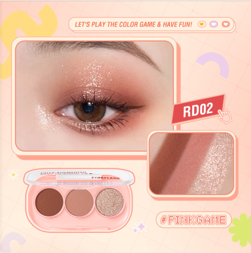 PINKFLASH - Pinkgame Eyeshadow - 11 Colors