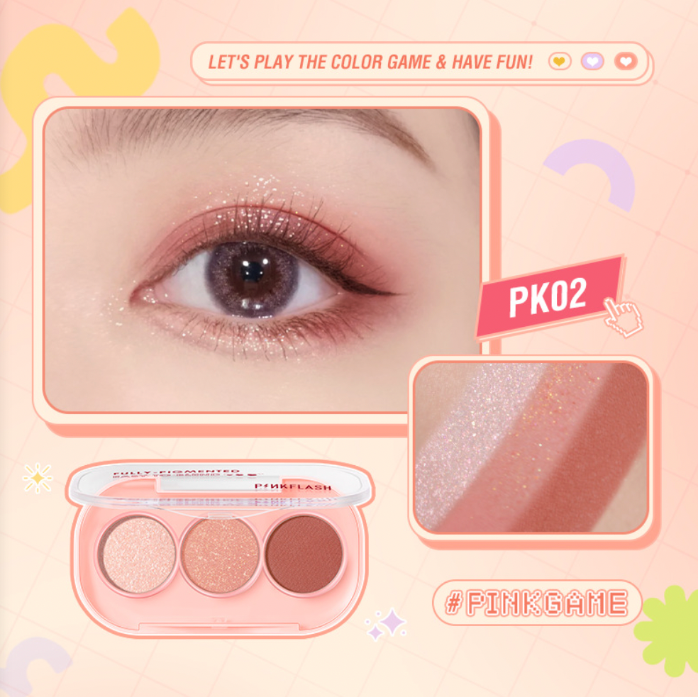 PINKFLASH - Pinkgame Eyeshadow - 11 Colors