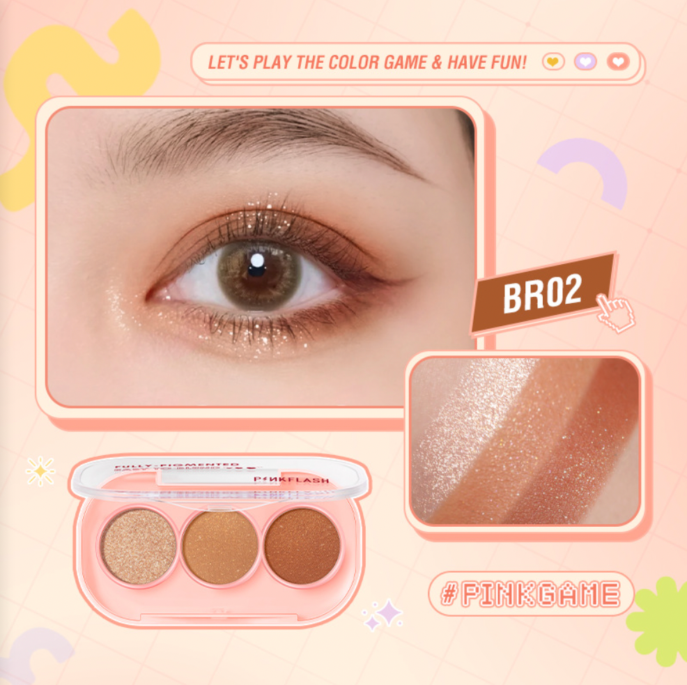 PINKFLASH - Pinkgame Eyeshadow - 11 Colors