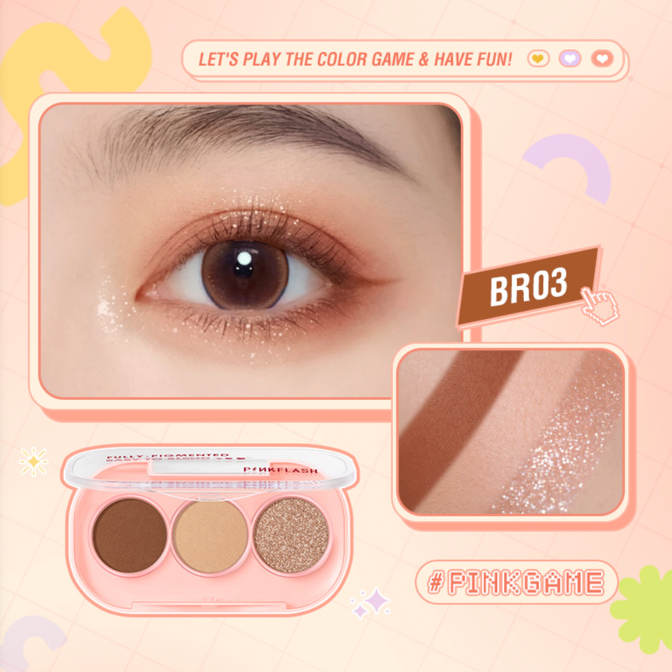 PINKFLASH - Pinkgame Eyeshadow - 11 Colors