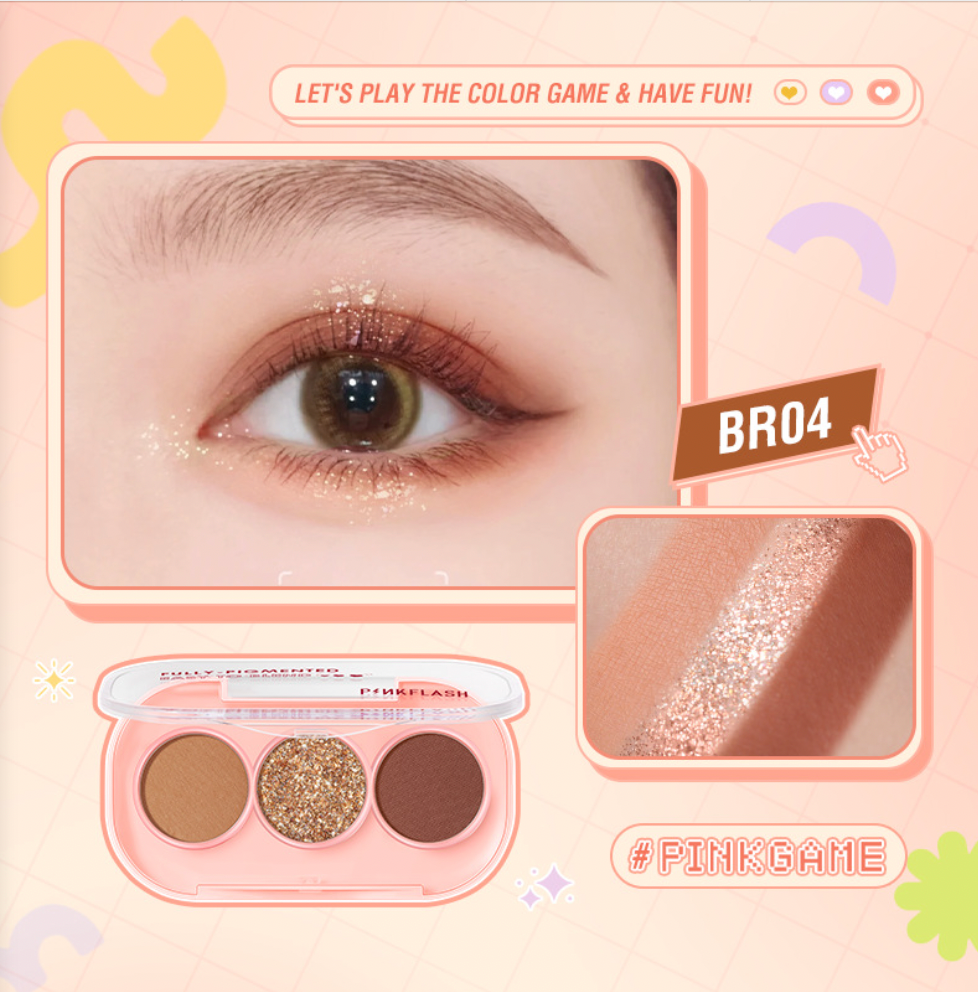 PINKFLASH - Pinkgame Eyeshadow - 11 Colors