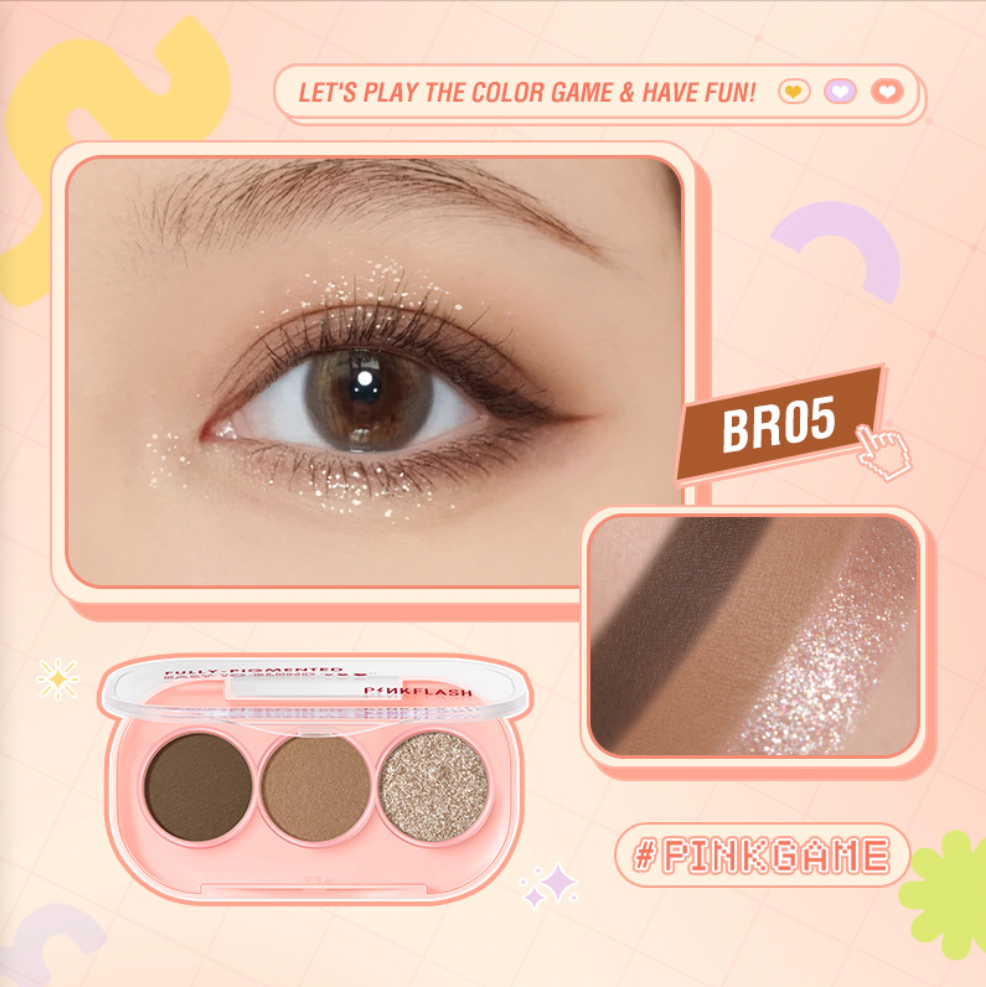 PINKFLASH - Pinkgame Eyeshadow - 11 Colors