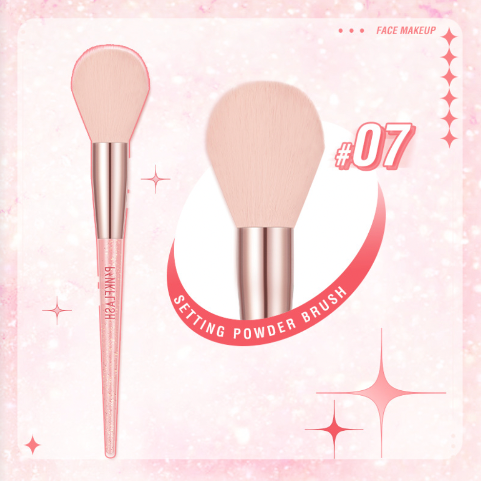 PINKFLASH - MakeUp Brush (7 Types)