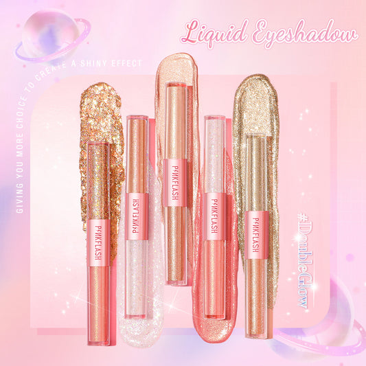 PINKFLASH - 2 in 1 Glow Liquid Eyeshadow - 5 Colors