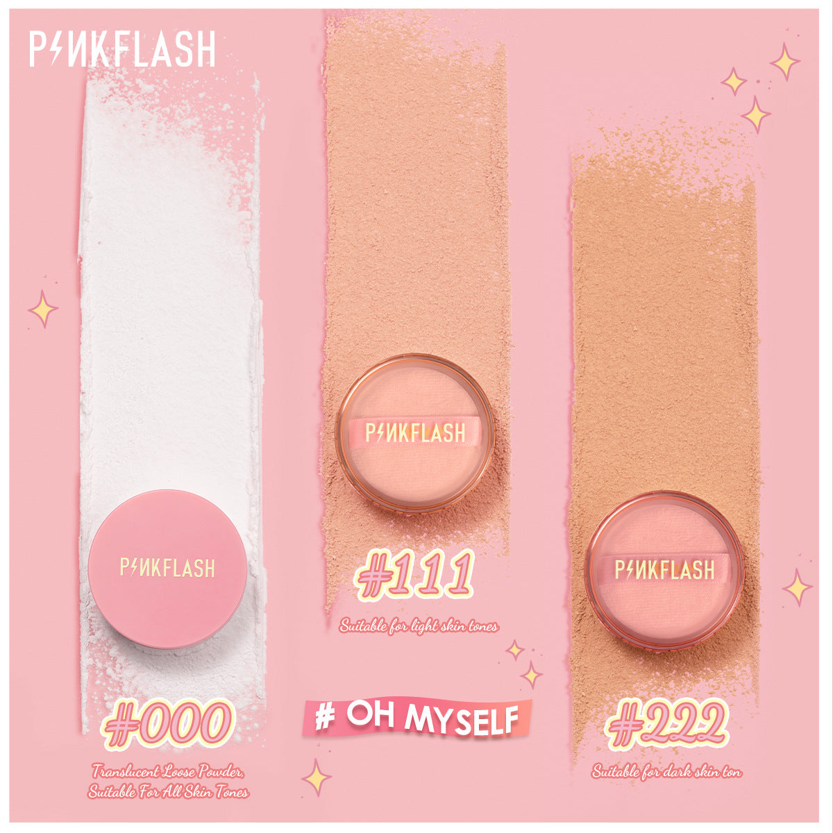 PINKFLASH - Oil Controller Loose Power - 3 Colors