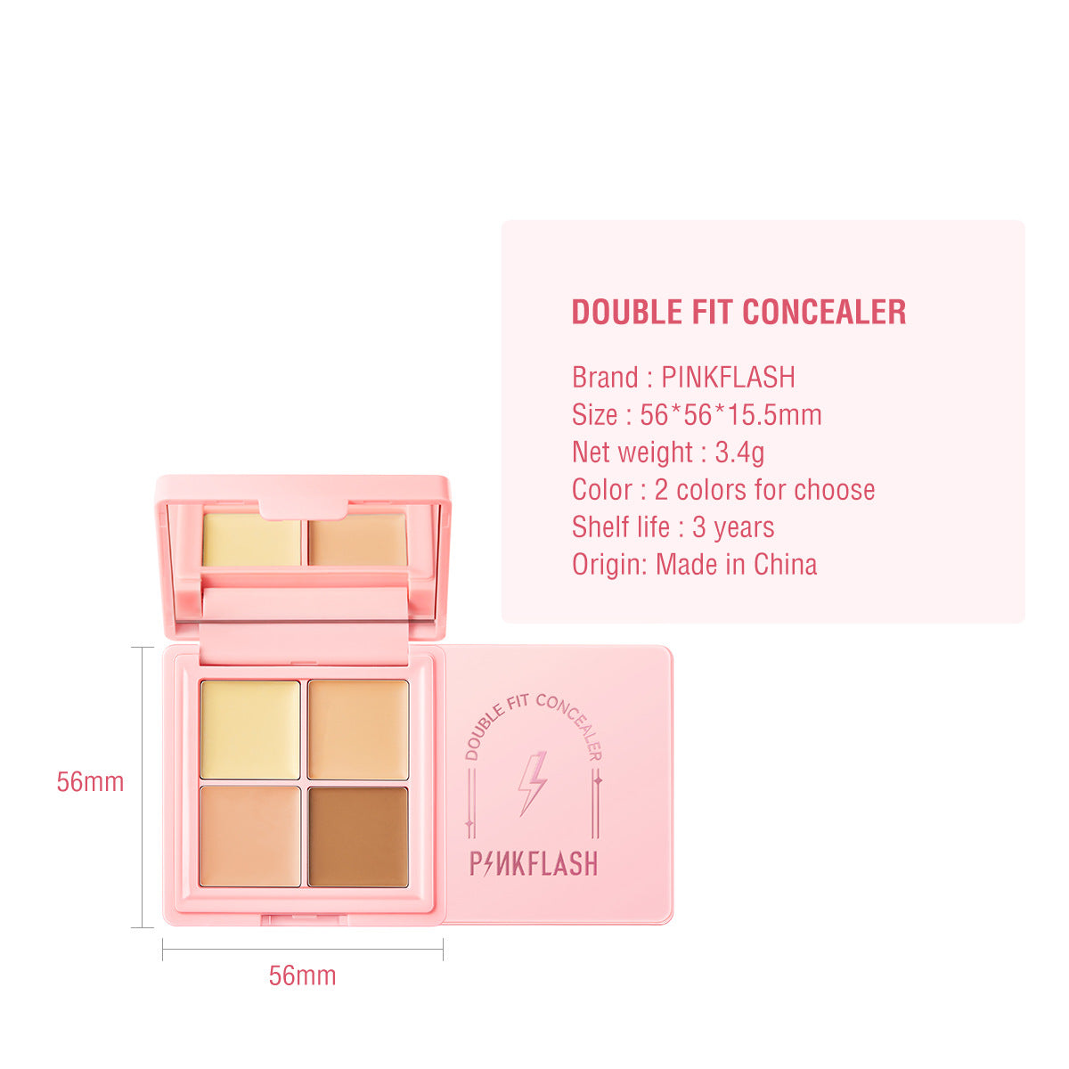 PINKFLASH - Double Fit Concealer