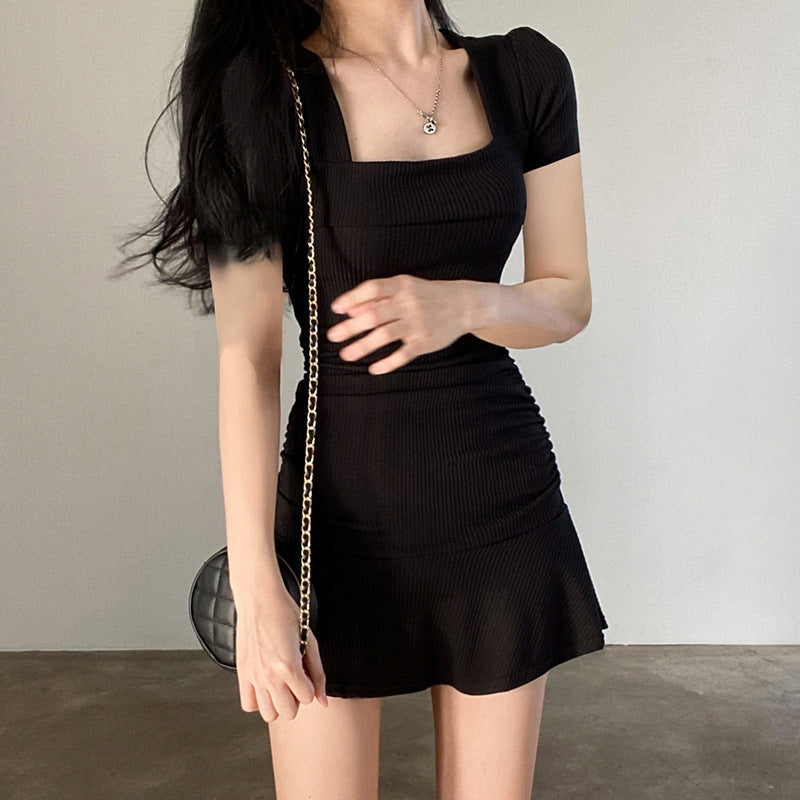 Short Sleeve Mini Dress