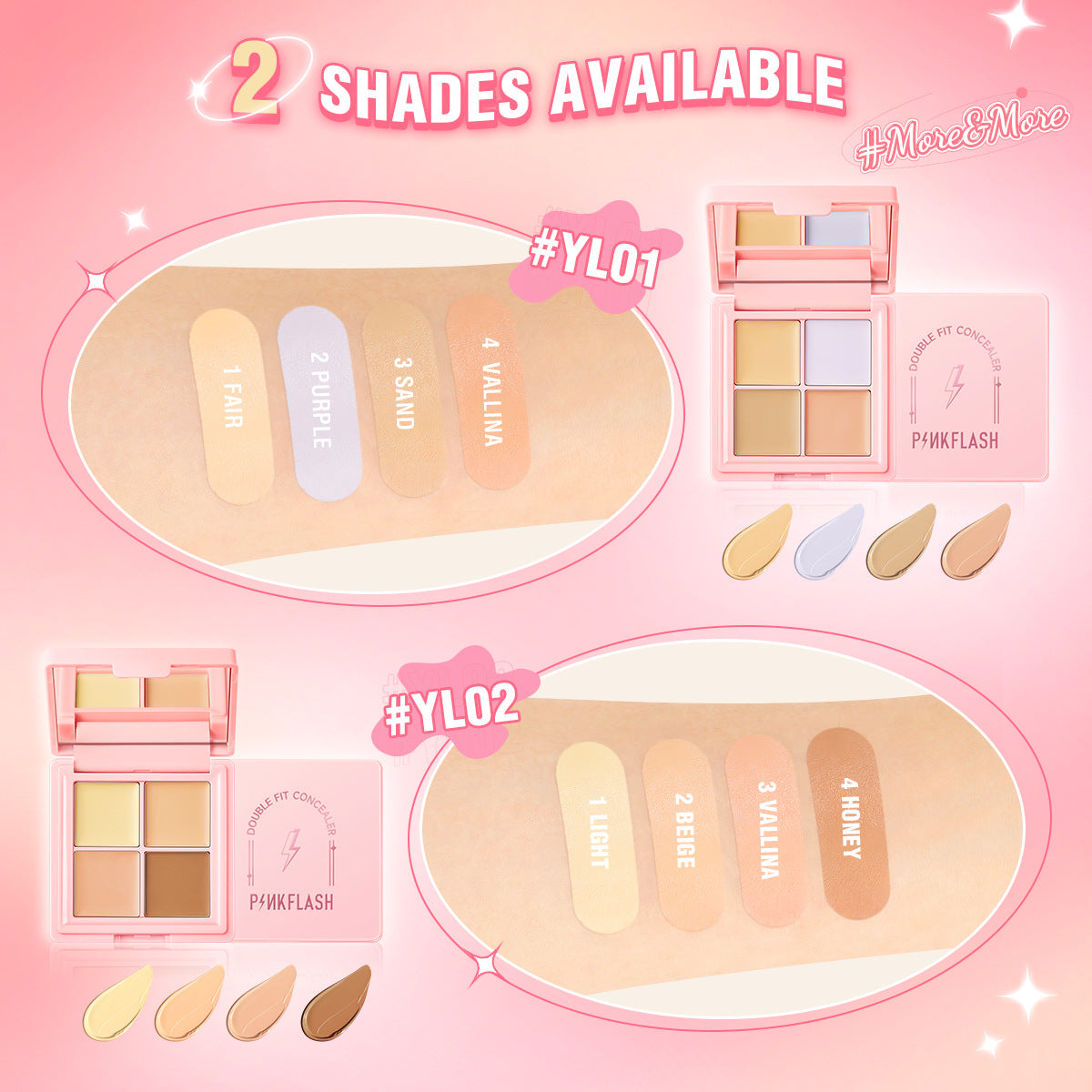 PINKFLASH - Double Fit Concealer