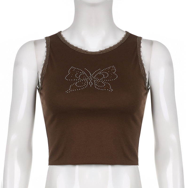 Butterfly Print Tank Top