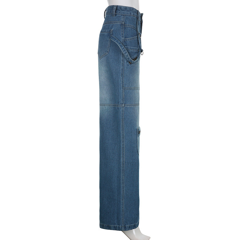 Wide Leg Boyfriend Jeans