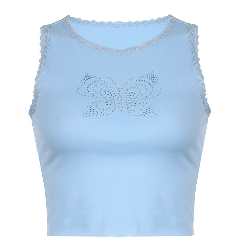 Butterfly Print Tank Top