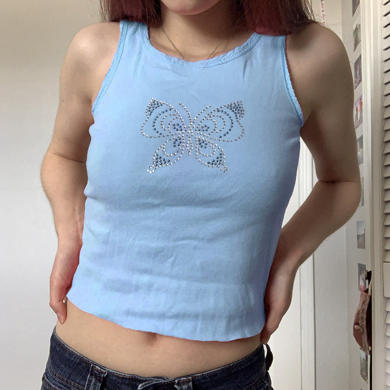 Butterfly Print Tank Top