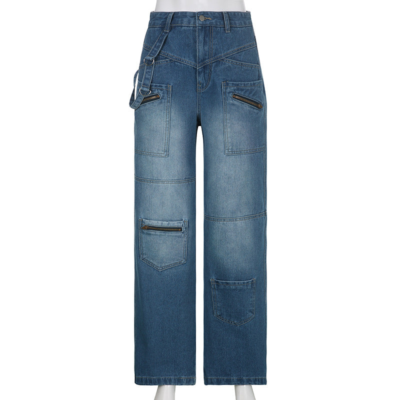 Wide Leg Boyfriend Jeans