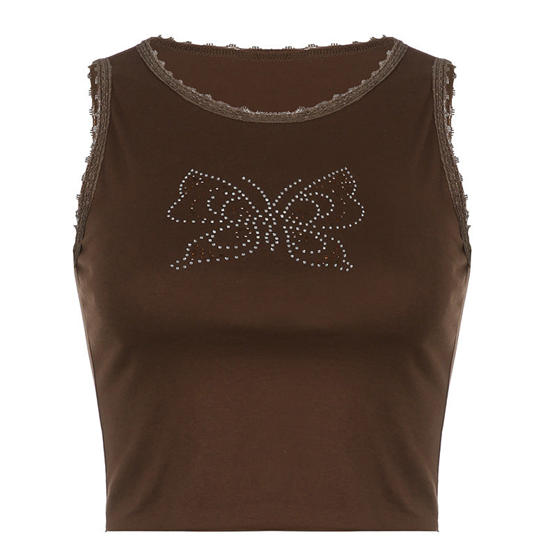 Butterfly Print Tank Top